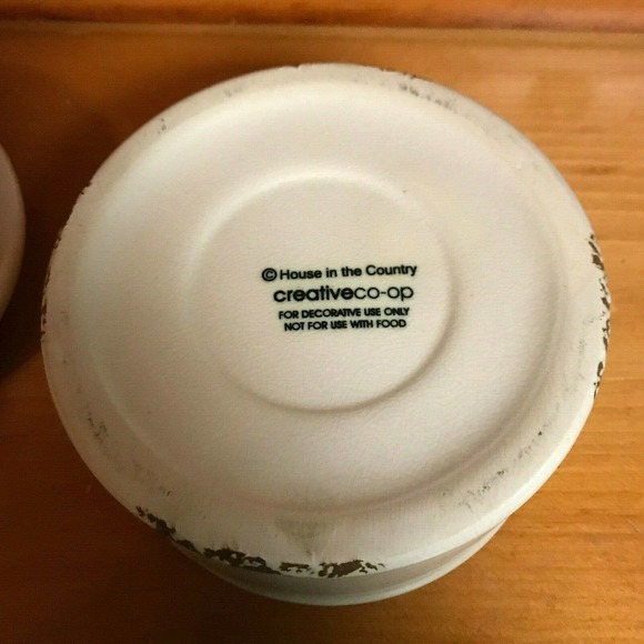 Creative Co-op House in the Country Butterfly Round Dish Container trinket Bowl - Picture 7 of 12